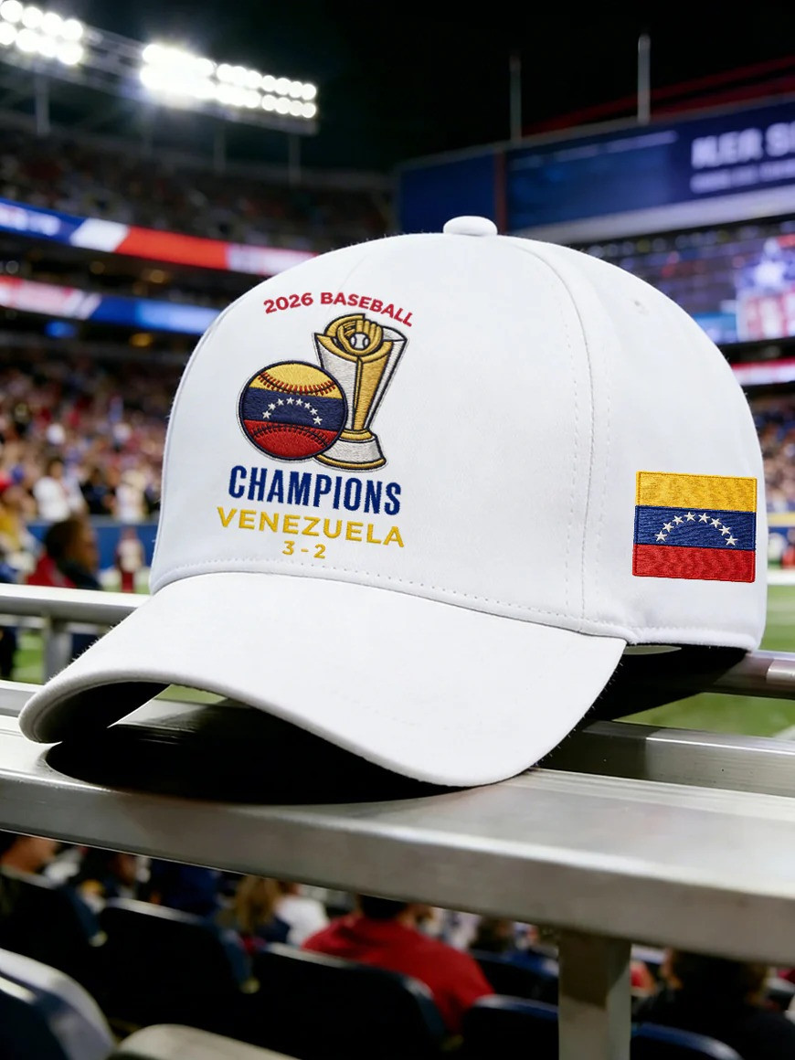 Venezuela 2026 Baseball Champions Hat WBC Championship Fan Gear Best Gift For Venezuelan Baseball Fans