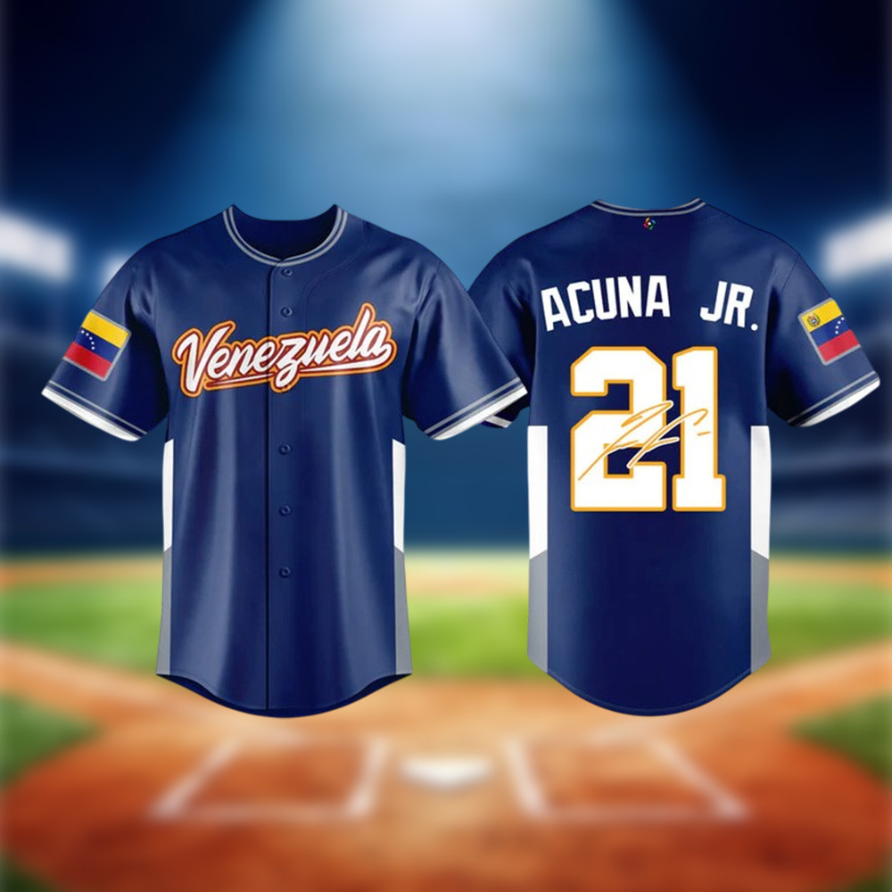 Venezuela 2026 WBC Champions Jersey Game Day Merch Gift For Baseball Lovers