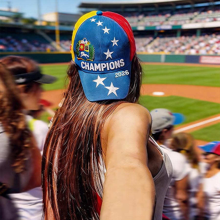 Venezuela 2026 WBC Champs Hat World Baseball Classic 2026 Merch Fan Gift For Wife