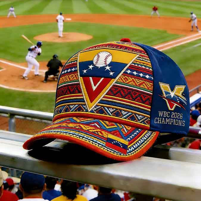 Venezuela 2026 World Baseball Classic Champions Hat Baseball Fan Merch Gift For Dad