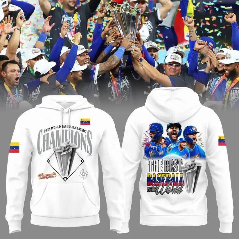 Venezuela 2026 World Baseball Classic Champions Hoodie Baseball Apparel Best Fan Gift Venezuela 2026 World Baseball Classic Champions Hoodie Baseball Apparel Best Fan Gift - Image 1