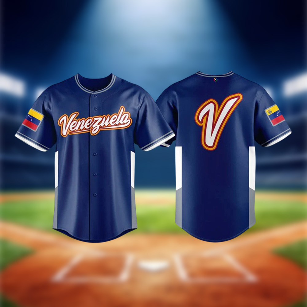 Venezuela 2026 World Baseball Classic Champions Jersey Game Day Baseball Shirt WBC Fan Gear