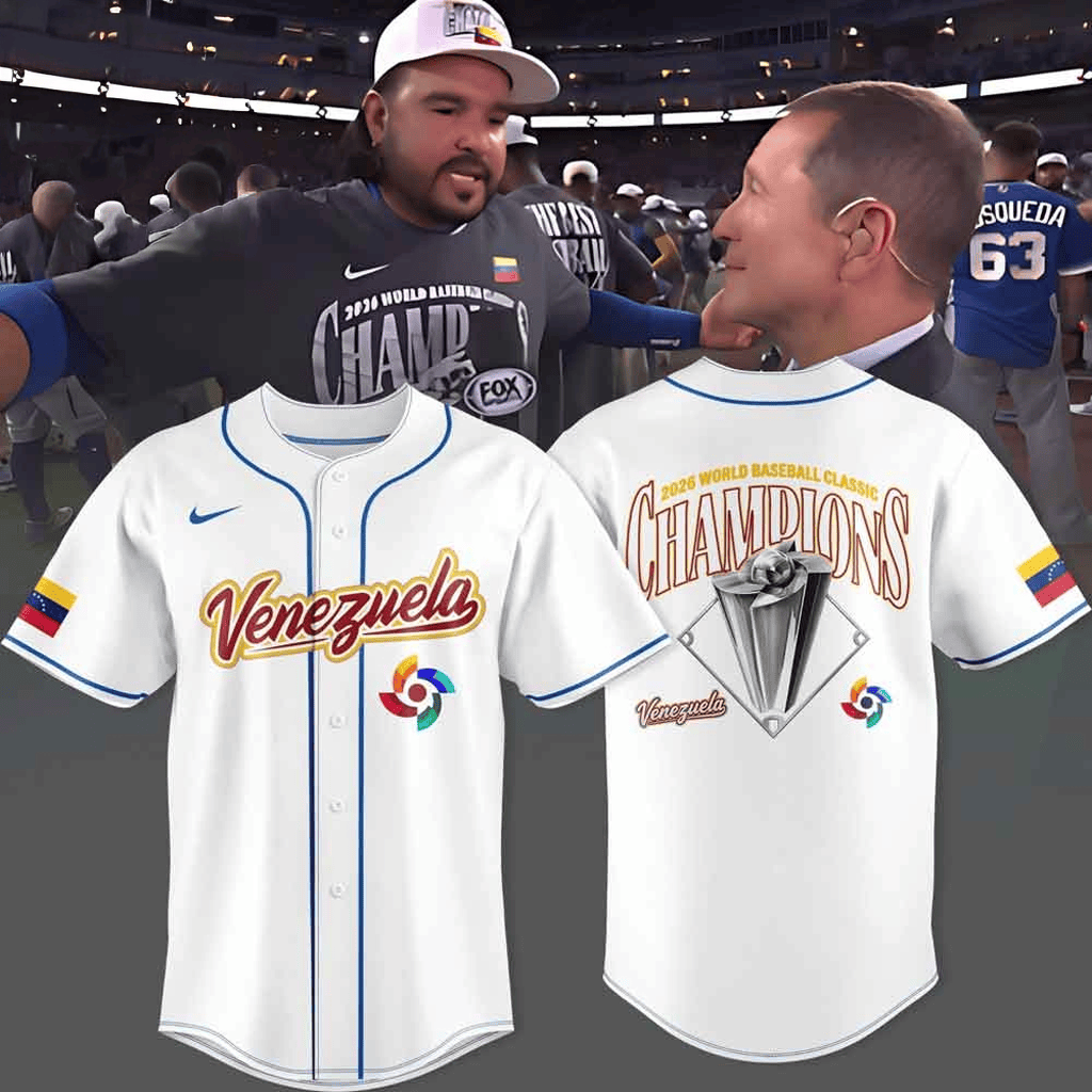Venezuela 2026 World Baseball Classic Champions Jersey WBC Game Day Gifts
