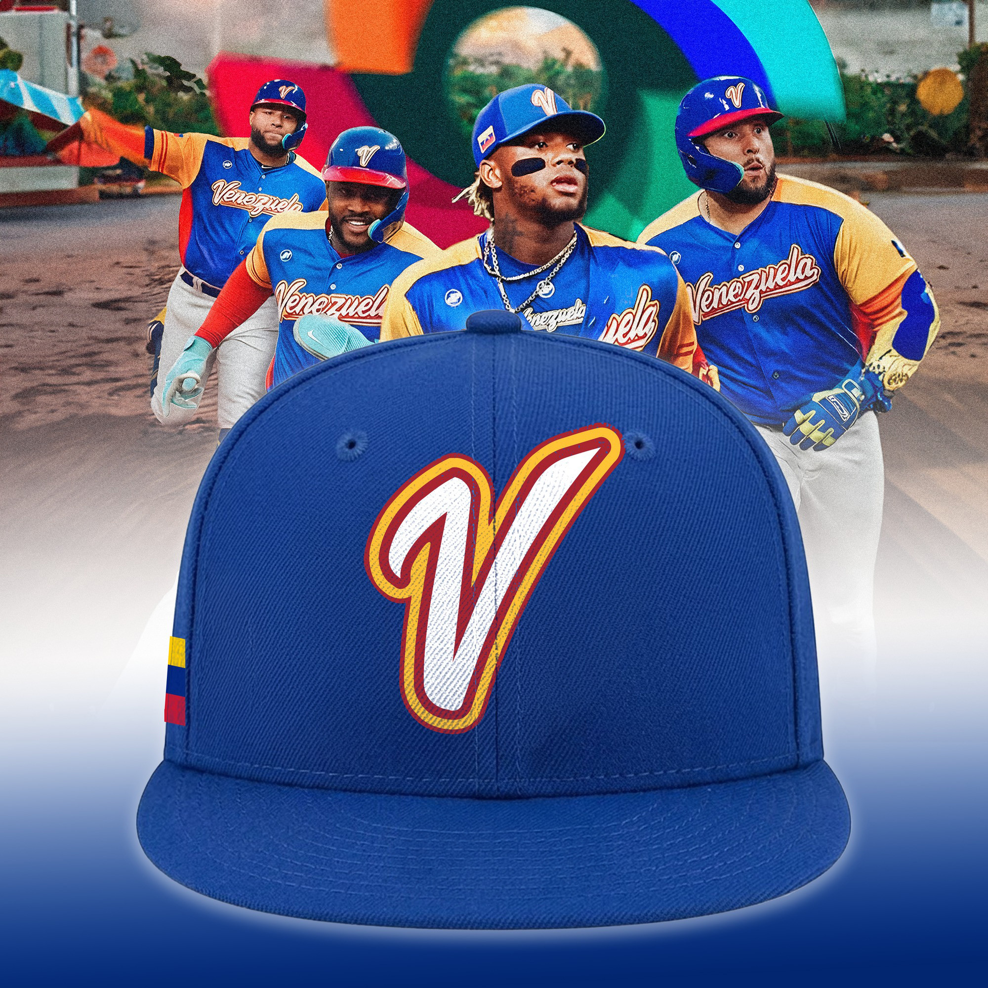 Venezuela 2026 World Baseball Classic Hat Game Day Cap Baseball Lover Gift Ideas Venezuela 2026 World Baseball Classic Hat Game Day Cap Baseball Lover Gift Ideas - Image 1