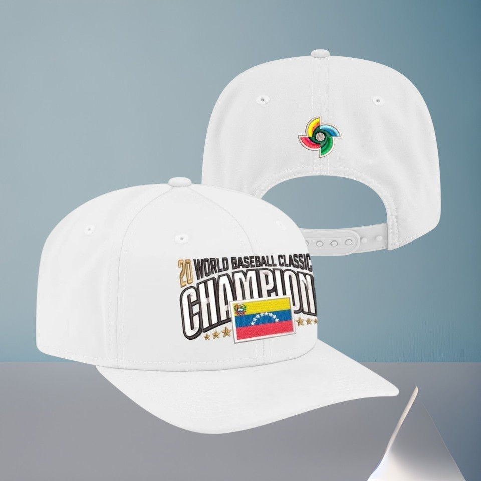 Venezuela Baseball 2026 WBC Champions Locker Room Hat Best Team Baseball In The World Gift For Fans