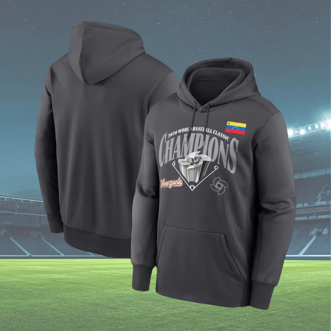 Venezuela Baseball 2026 World Baseball Classic Champions Locker Room Hoodie Gift for Dad