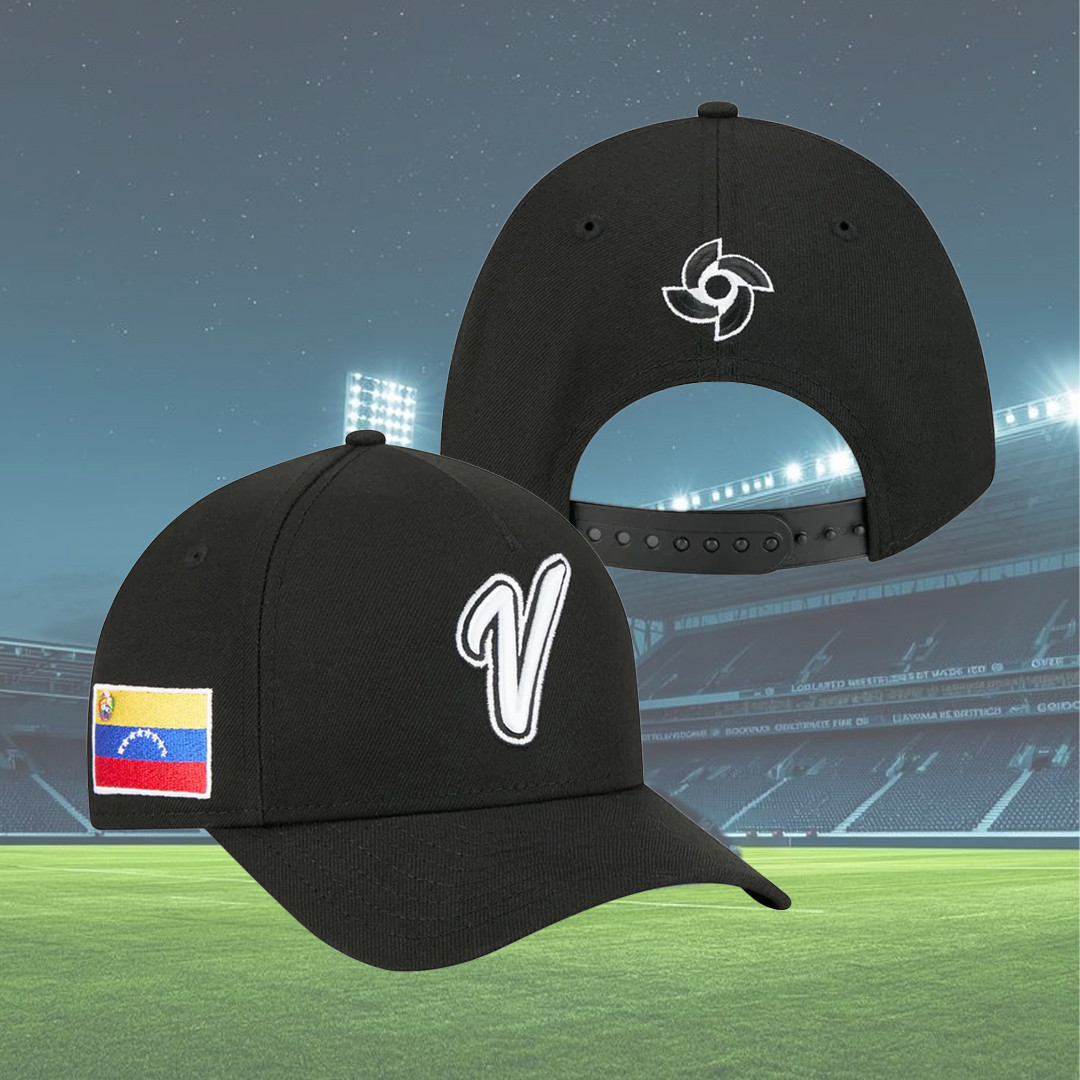 Venezuela Baseball Hat Embroidered 2026 World Baseball Classic Merchandise Gift
