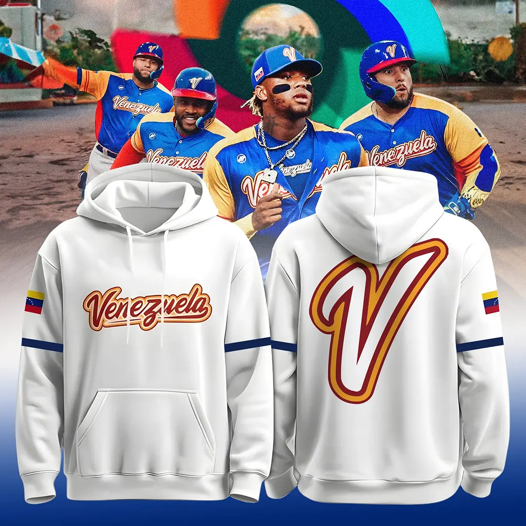 Venezuela Baseball Merch Hoodie 2026 World Baseball Classic Clothing Gift for Him