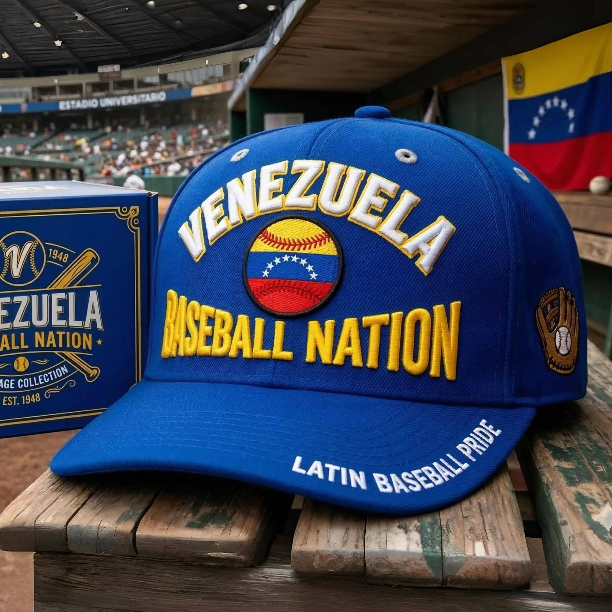 Venezuela Baseball Nation Hat 2026 Venezuela World Baseball Classic Cap Latin Baseball Pride