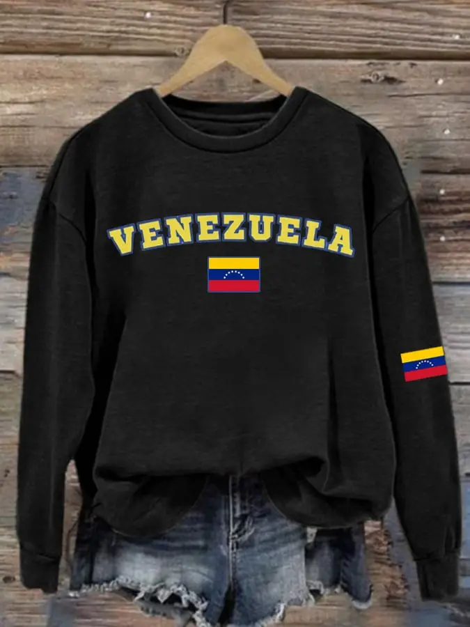 Venezuela Freedom Sweatshirt Venezuela Flag Apparel Resilience Merchandise