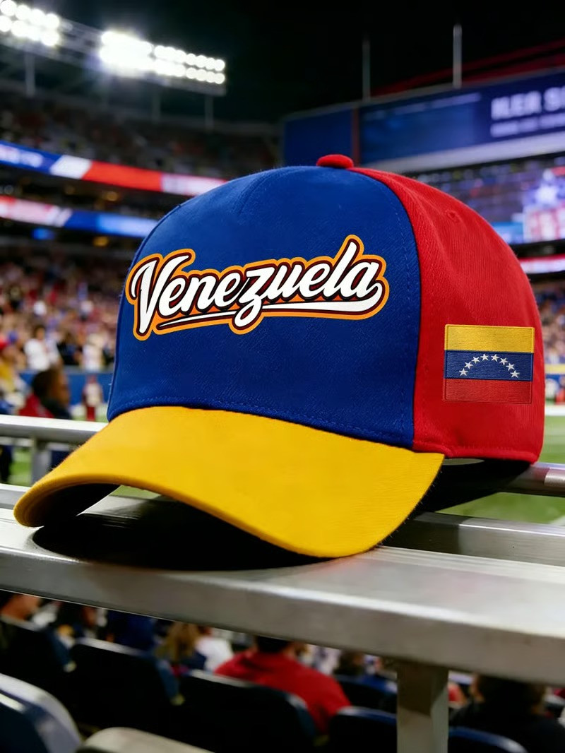 Venezuela WBC 2026 Champion Baseball Hat Script Patriotic Fan Gear Best Gift For Baseball Supporters Venezuela WBC 2026 Champion Baseball Hat Script Patriotic Fan Gear Best Gift For Baseball Supporters - Image 1