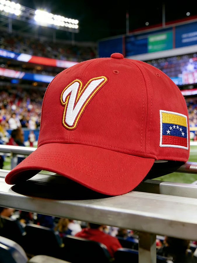 Venezuela WBC 2026 Champion Baseball Hat V Logo Patriotic Fan Gear Best Gift For Baseball Lovers Venezuela WBC 2026 Champion Baseball Hat V Logo Patriotic Fan Gear Best Gift For Baseball Lovers - Image 1