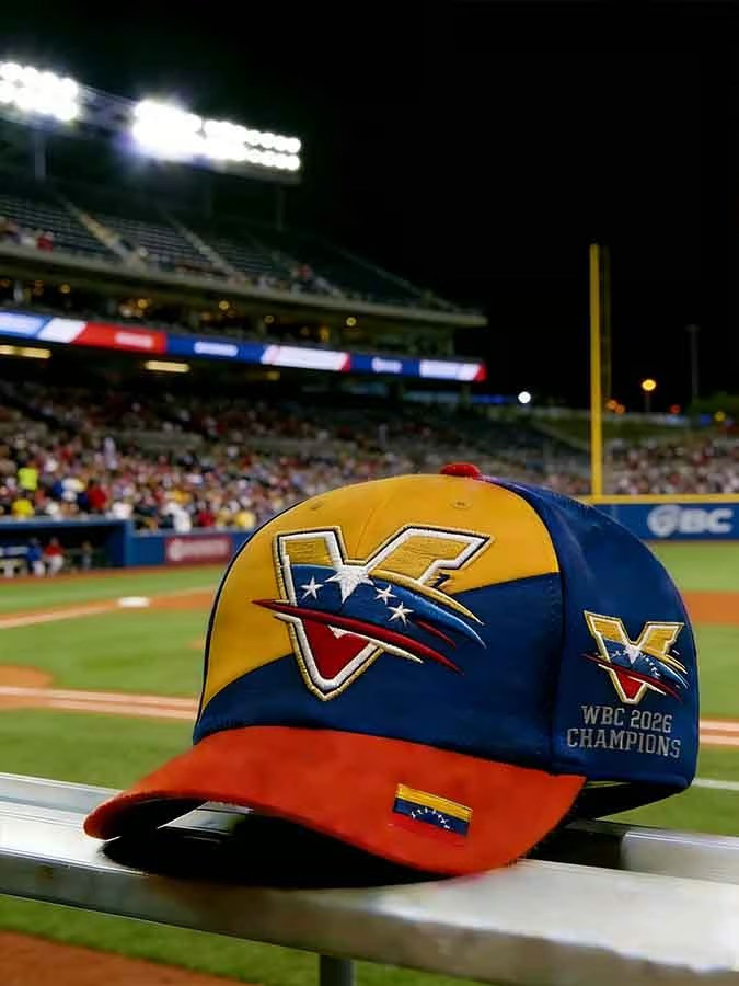 Venezuela WBC 2026 Champions Baseball Hat Night Fan Gear Best Gift For Baseball Supporters Venezuela WBC 2026 Champions Baseball Hat Night Fan Gear Best Gift For Baseball Supporters - Image 1