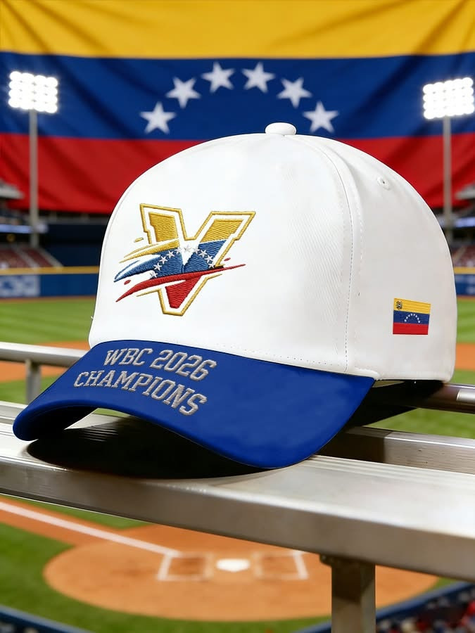 Venezuela WBC 2026 Champions Hat Venezuela World Baseball Classic Merch Venezuela Baseball