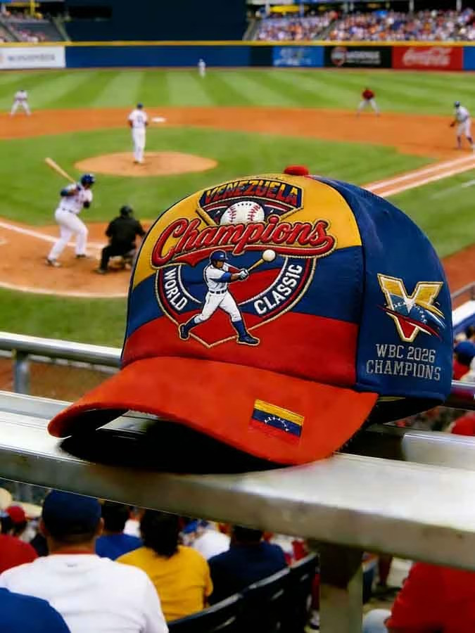 Venezuela WBC 2026 Champions World Classic Baseball Hat Fan Gear Best Gift For Baseball Supporters Venezuela WBC 2026 Champions World Classic Baseball Hat Fan Gear Best Gift For Baseball Supporters - Image 1