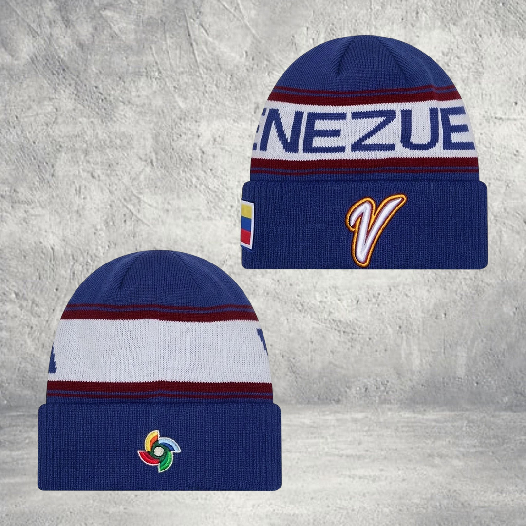 Venezuela World Baseball Classic 2026 Beanie WBC 2026 Gear Game Day Outfit