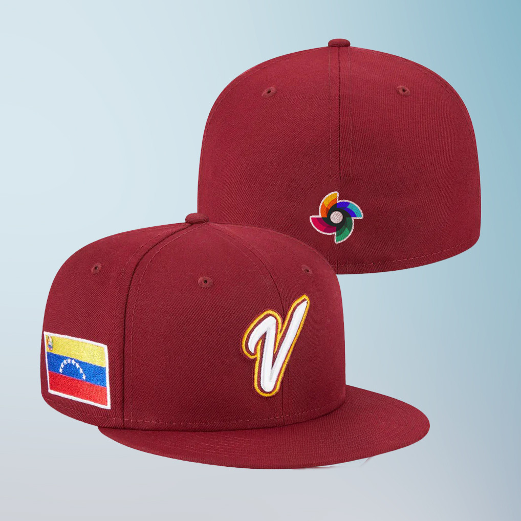 Venezuela World Baseball Classic 2026 Snapback Hat WBC Venezuela Flag Cap Gift For Baseball Fans