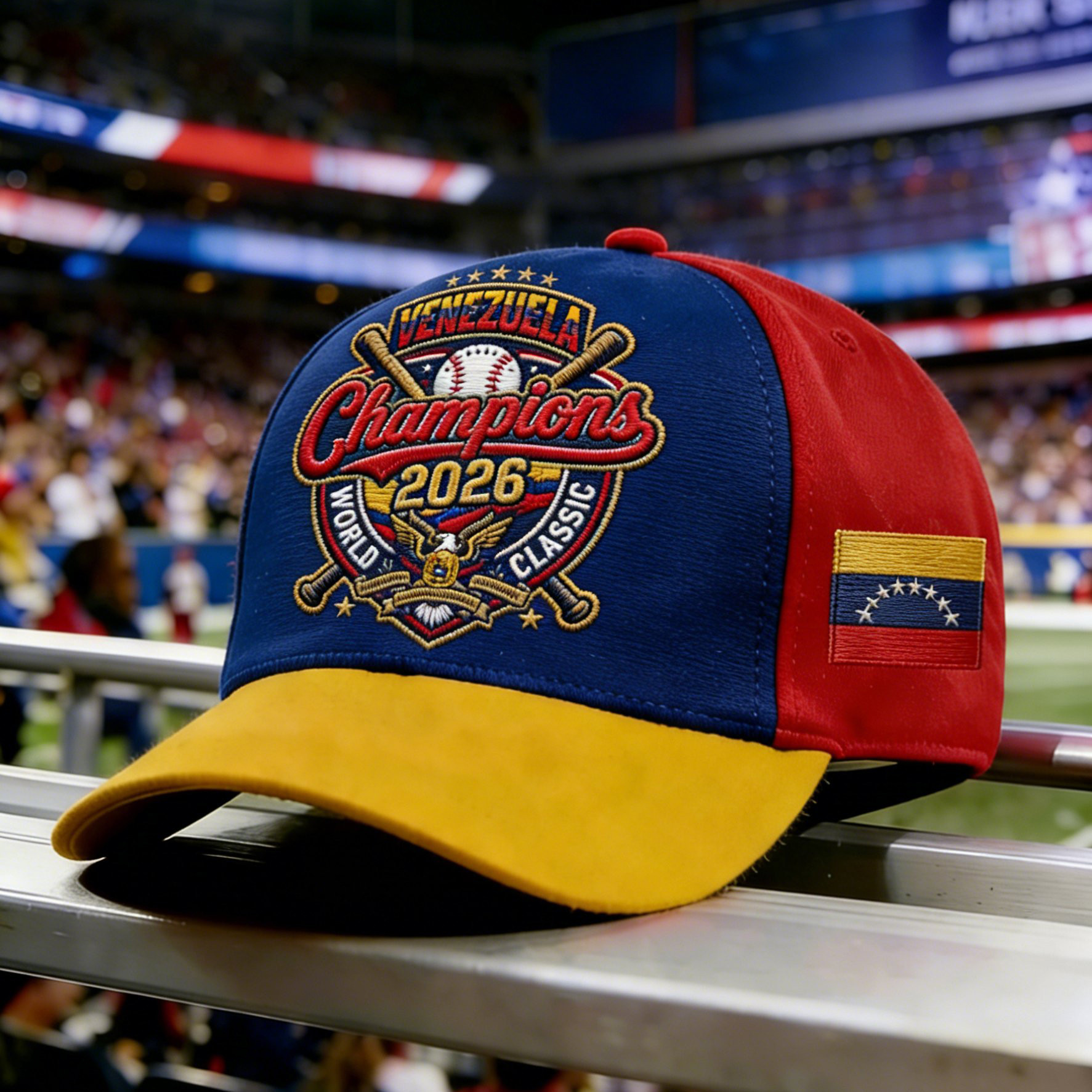 Venezuela World Baseball Classic Champions 2026 Hat 2026 WBC Baseball Cap Good Gift For Fans