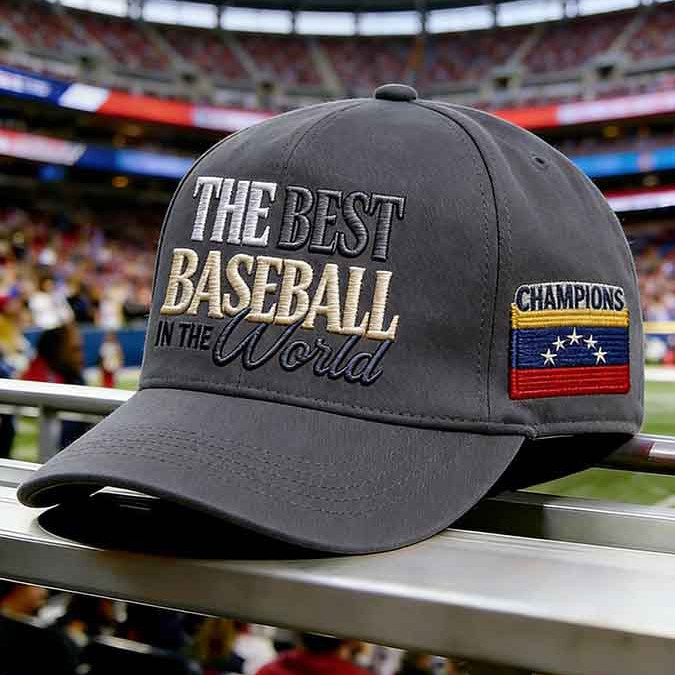 Venezuela World Baseball Classic Champions 2026 Hat The Best Baseball In The World Cap Fan Gear Venezuela World Baseball Classic Champions 2026 Hat The Best Baseball In The World Cap Fan Gear - Image 1