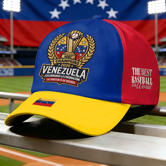 Venezuela World Baseball Classic Champions 2026 Hat The Best Baseball In The World Merch Gift For Huge Fans