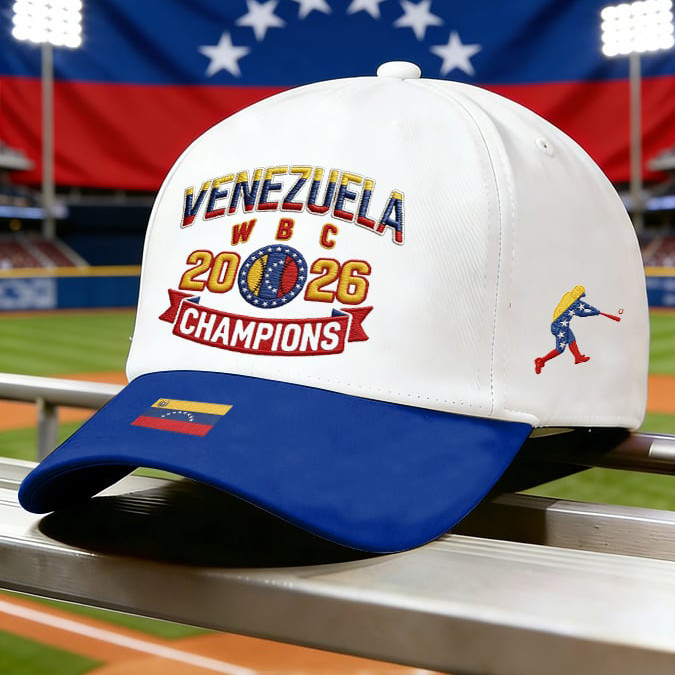 Venezuela World Baseball Classic Champions 2026 Hat WBC Fan Merch Gift For Father's Day