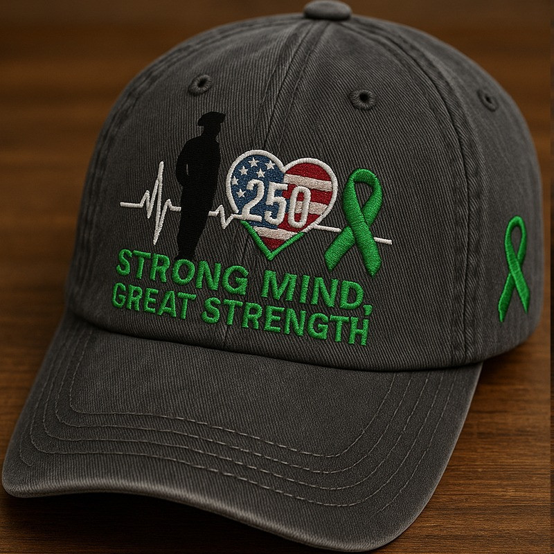 Veteran Strong Minds Great Strength Hat Patriotic Veteran Clothing Presents For Men