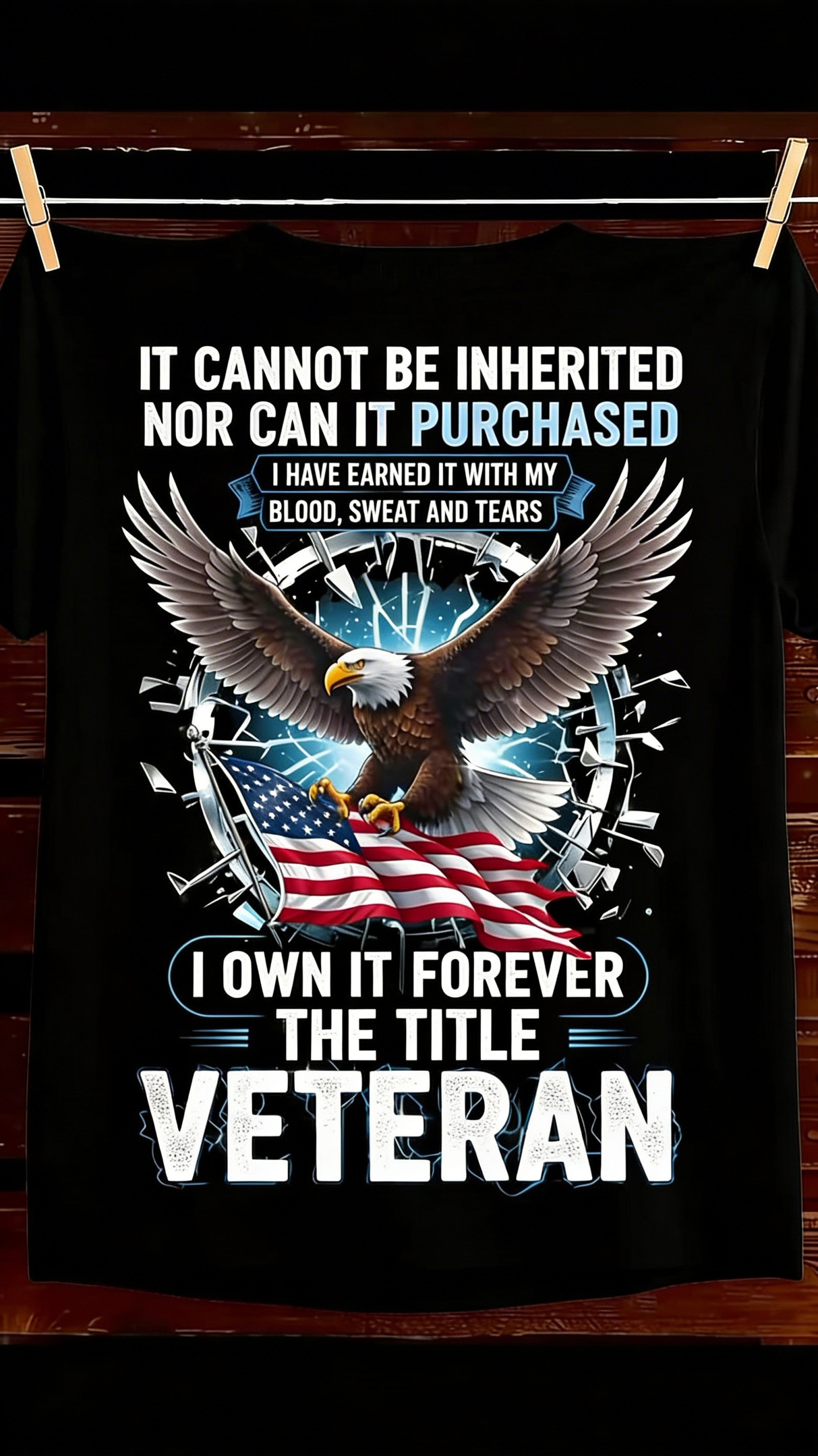 Veteran Title T Shirt 1776 2026 250th Anniversary Honor Apparel Gift For Patriotic Dad