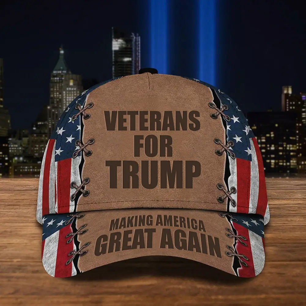 Veterans For Trump 2024 Hat Making America Great Again Donald Trump Hat Gifts For Veterans Veterans For Trump 2024 Hat Making America Great Again Donald Trump Hat Gifts For Veterans - Image 1
