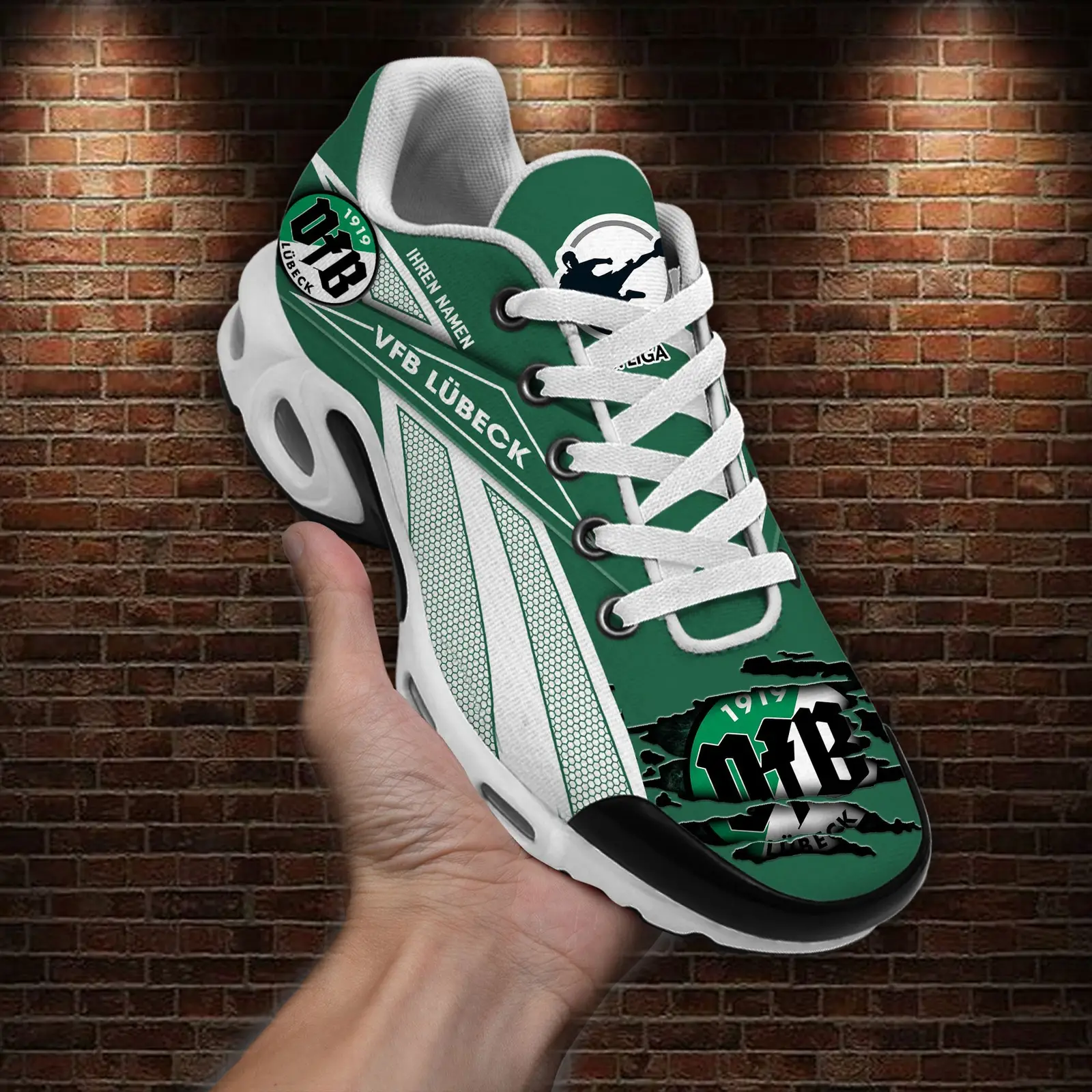 VfB L?beck Air Max Plus Shoes Sneakers For Men And Women VfB L?beck Air Max Plus Shoes Sneakers For Men And Women - Image 1