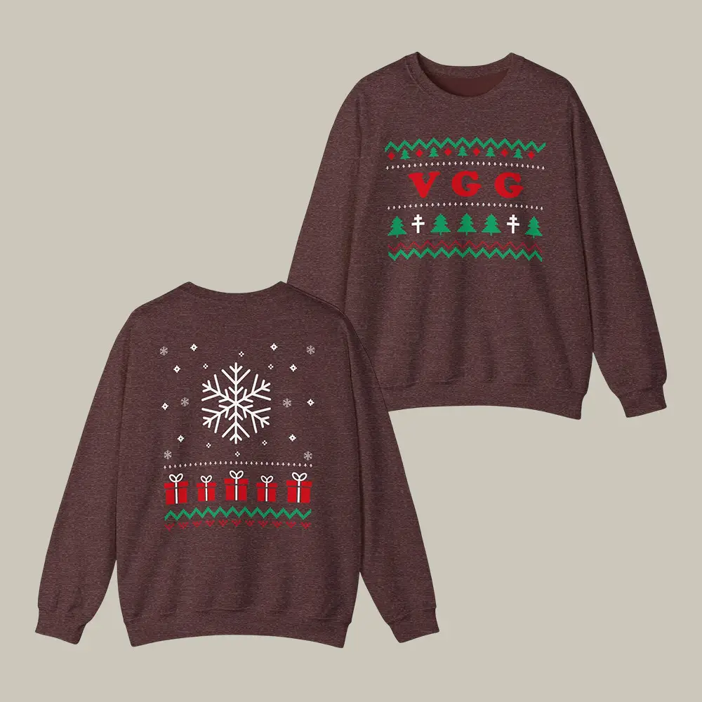 VGG Holiday Sweatshirt Vice Grip Garage Fan Merch Unique Gift For Derek Bieri Lovers