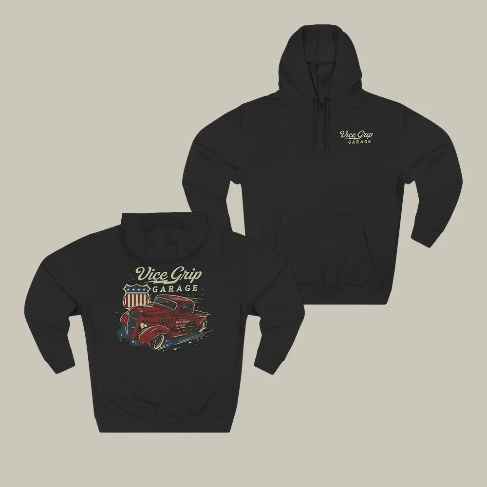 Vice Grip Garage Graphic Hoodie VGG Hooded Sweatshirt Derek Bieri Fans Vice Grip Garage Graphic Hoodie VGG Hooded Sweatshirt Derek Bieri Fans - Image 1