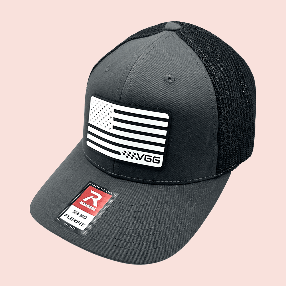 Vice Grip Garage VGG Trucker Hat American Flag Vice Grip Garage Merch Derek Bieri Lover Present Vice Grip Garage VGG Trucker Hat American Flag Vice Grip Garage Merch Derek Bieri Lover Present - Image 1