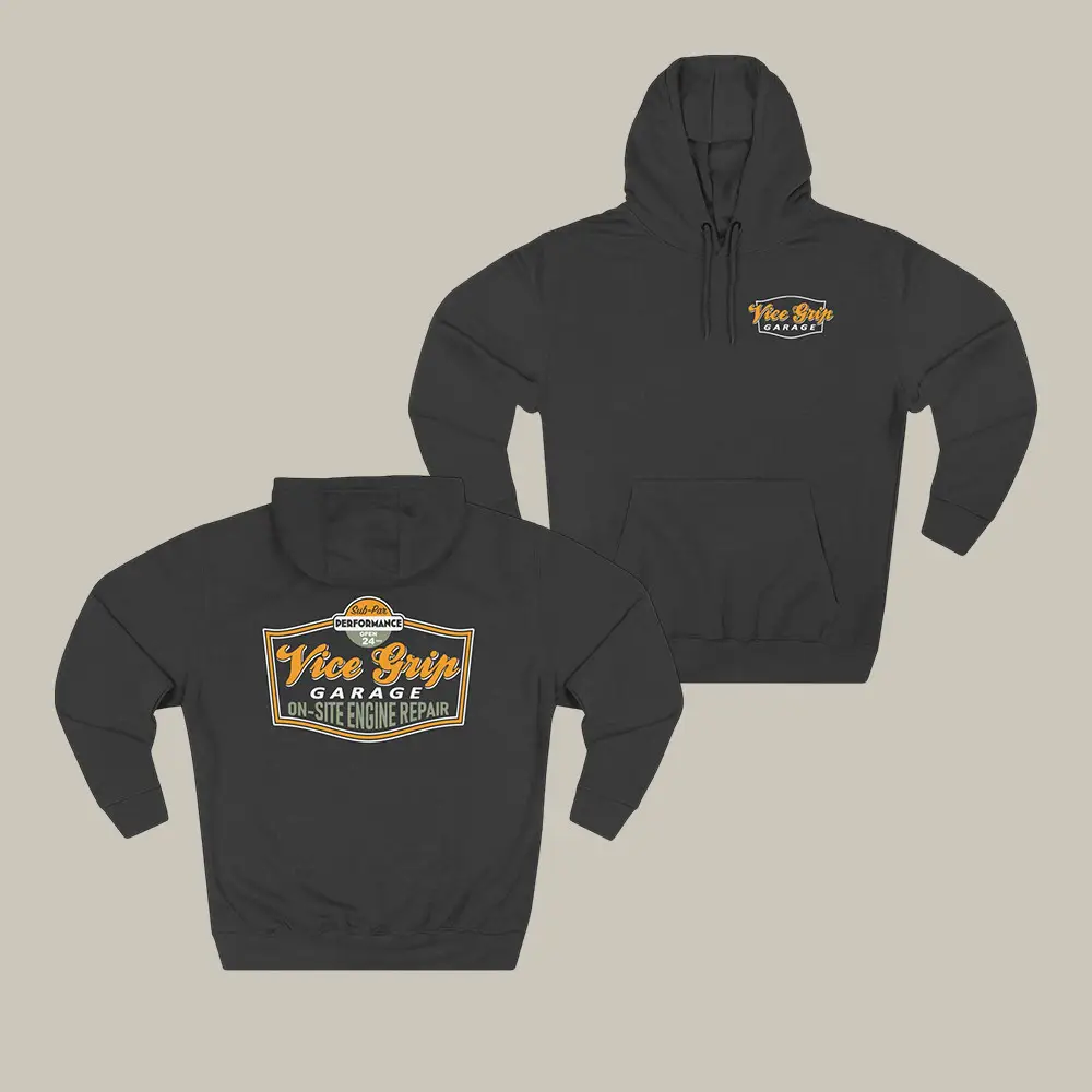 Vicegripgarage Engine Repair Hoodie Vice Grip Garage Apparel Present For Husband Vicegripgarage Engine Repair Hoodie Vice Grip Garage Apparel Present For Husband - Image 1