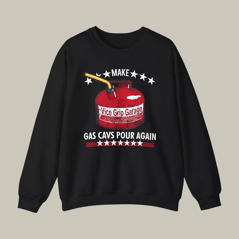 Vicegripgarage Gas Can Sweatshirt Vice Grip Garage Apparel Automotive Enthusiasts Vicegripgarage Gas Can Sweatshirt Vice Grip Garage Apparel Automotive Enthusiasts - Image 1