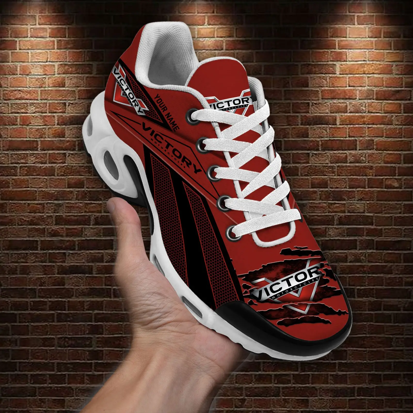 Victory Motorcycles Air Max Plus Shoes Sneakers For Men And Women Victory Motorcycles Air Max Plus Shoes Sneakers For Men And Women - Image 1