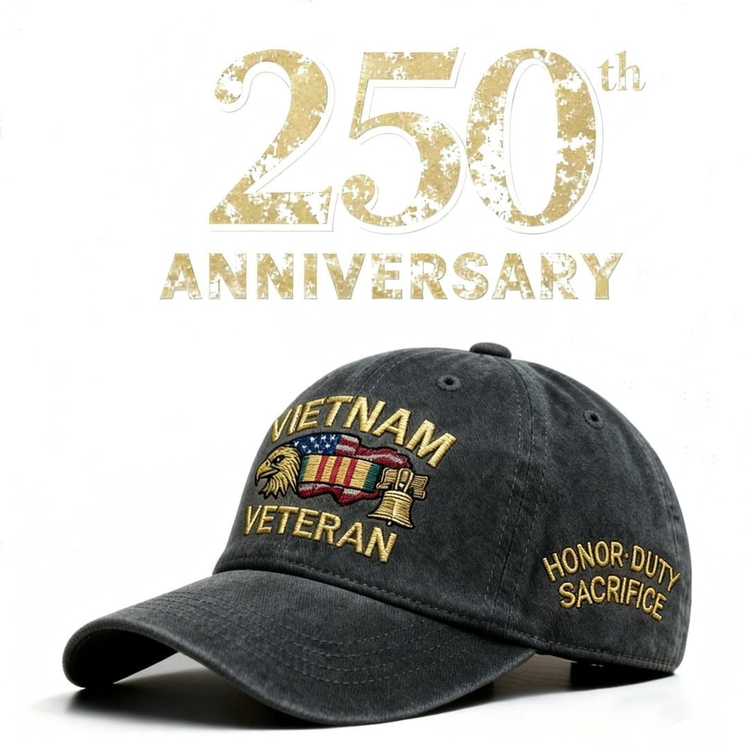 Vietnam Veteran Hat 250Th Anniversary Honor Duty Sacrifice Ball Cap Gift For Veteran