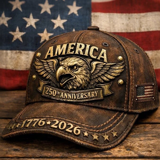 Vintage America 250th Anniversary 1776 2026 Eagle Hat Best 4th Of July Baseball Cap Vintage America 250th Anniversary 1776 2026 Eagle Hat Best 4th Of July Baseball Cap - Image 1