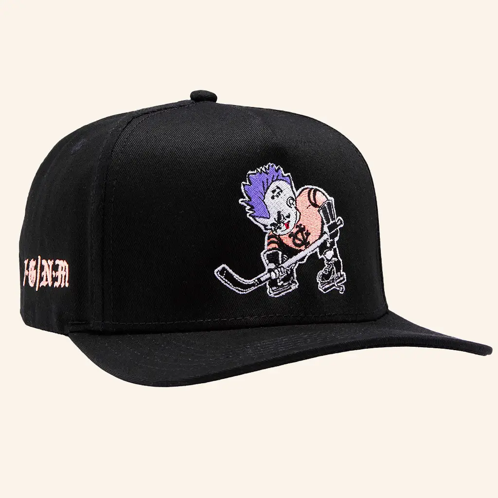 Violent Gentlemen Merch Punk Embroidered Hat Gifts For Ice Hockey Lovers Violent Gentlemen Merch Punk Embroidered Hat Gifts For Ice Hockey Lovers - Image 1