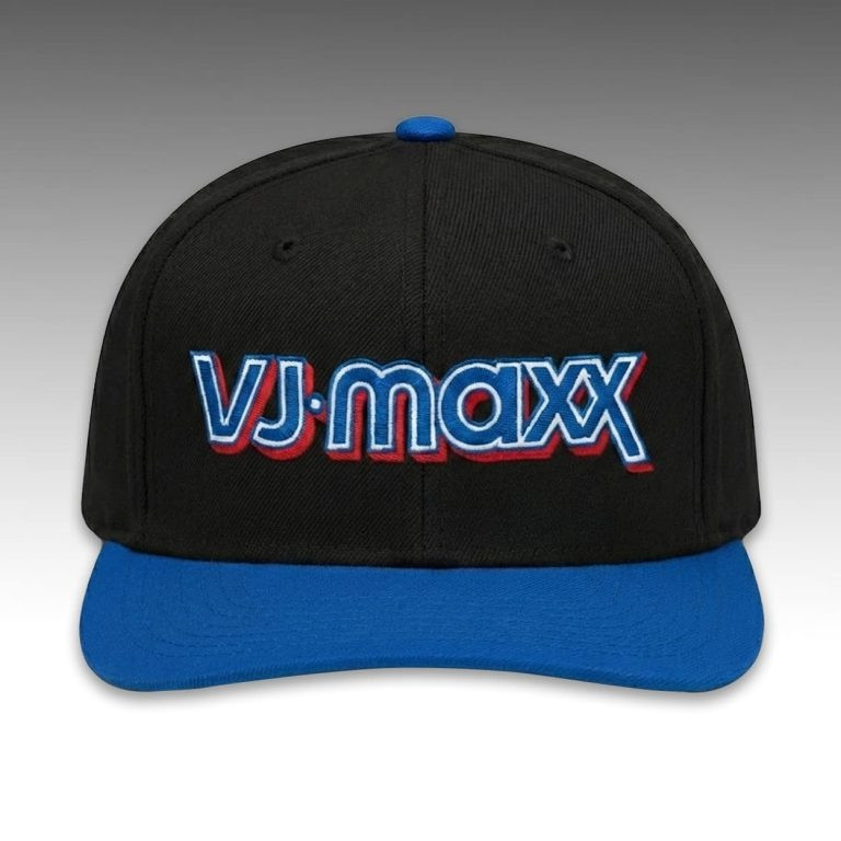 VJ Maxx Snapack Hat Bold Blue And Red Clothing Gifts For Teens