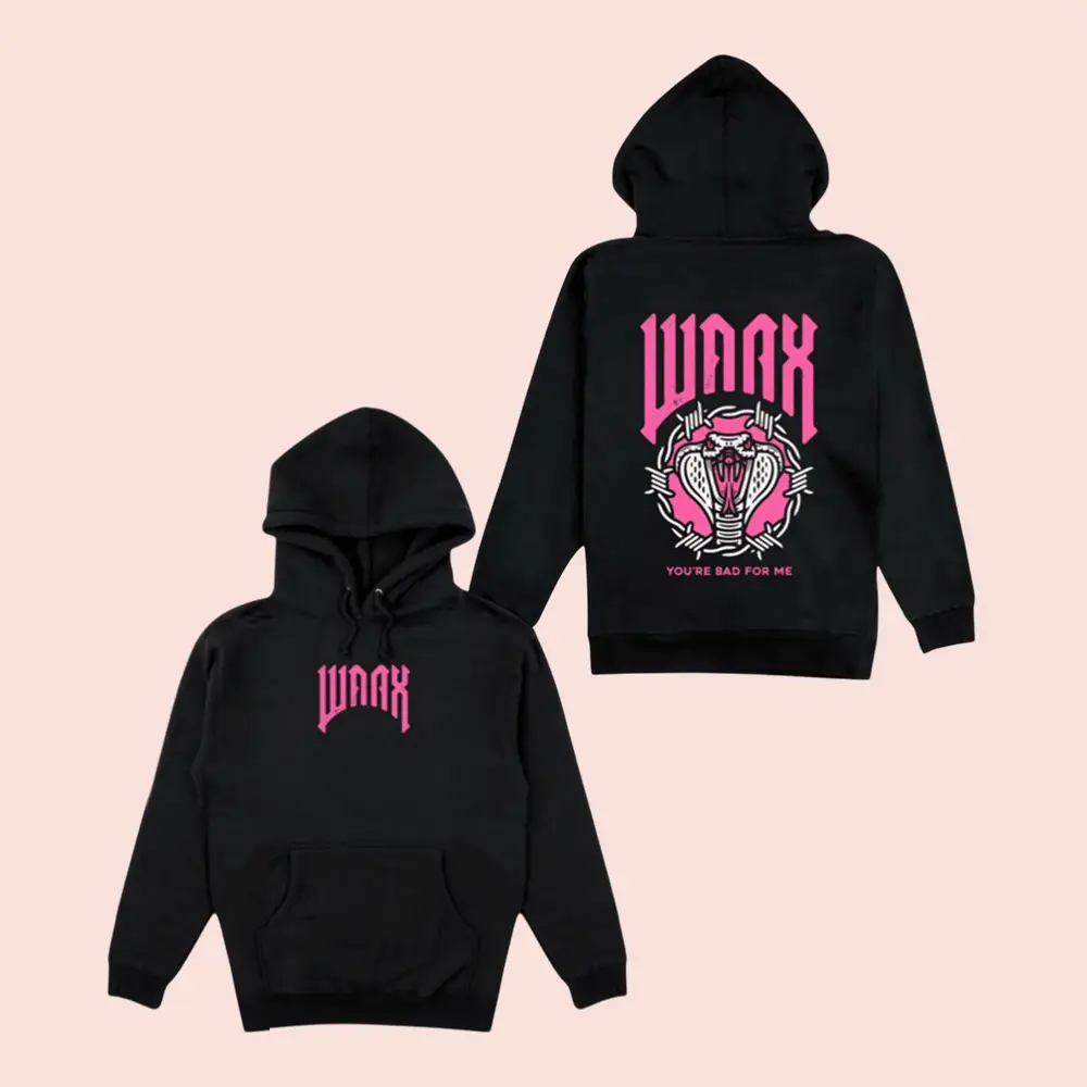 Waax Merchtable Merch Bad For Me Hoodie Clothes Best Gifts For Fans Waax Merchtable Merch Bad For Me Hoodie Clothes Best Gifts For Fans - Image 1