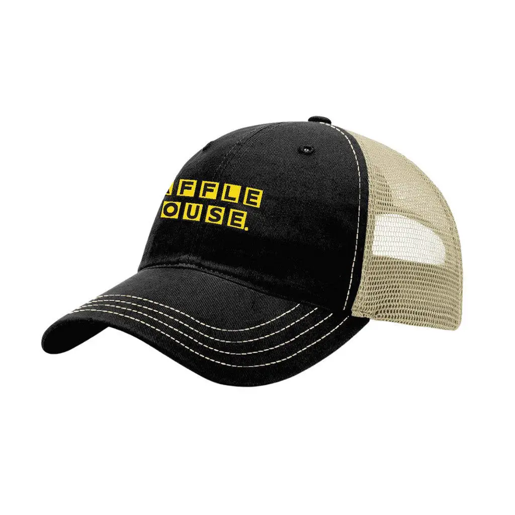 Waffle House Hat Embroidered Trucker Hat Gift Ideas For Friends -WearandDecor