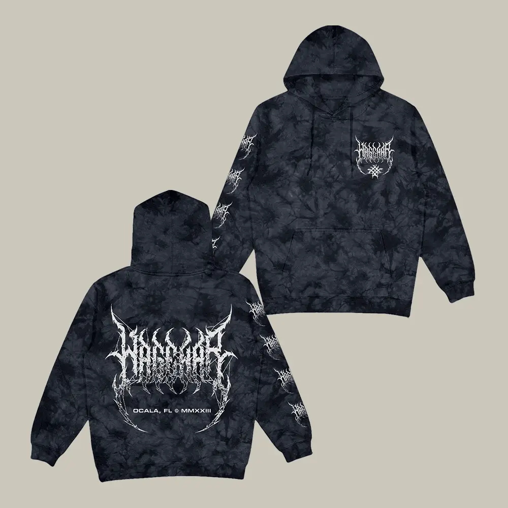 Wage War Heavy Metal Tie Dye Hoodie Metalcore Music Band Apparel Wage War Merch