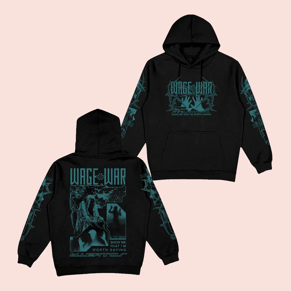 Wage War Merch Blueprints Hoodie Show Me That I'm Worth Saying Hoodie Gifts For Fans Wage War Merch Blueprints Hoodie Show Me That I'm Worth Saying Hoodie Gifts For Fans - Image 1