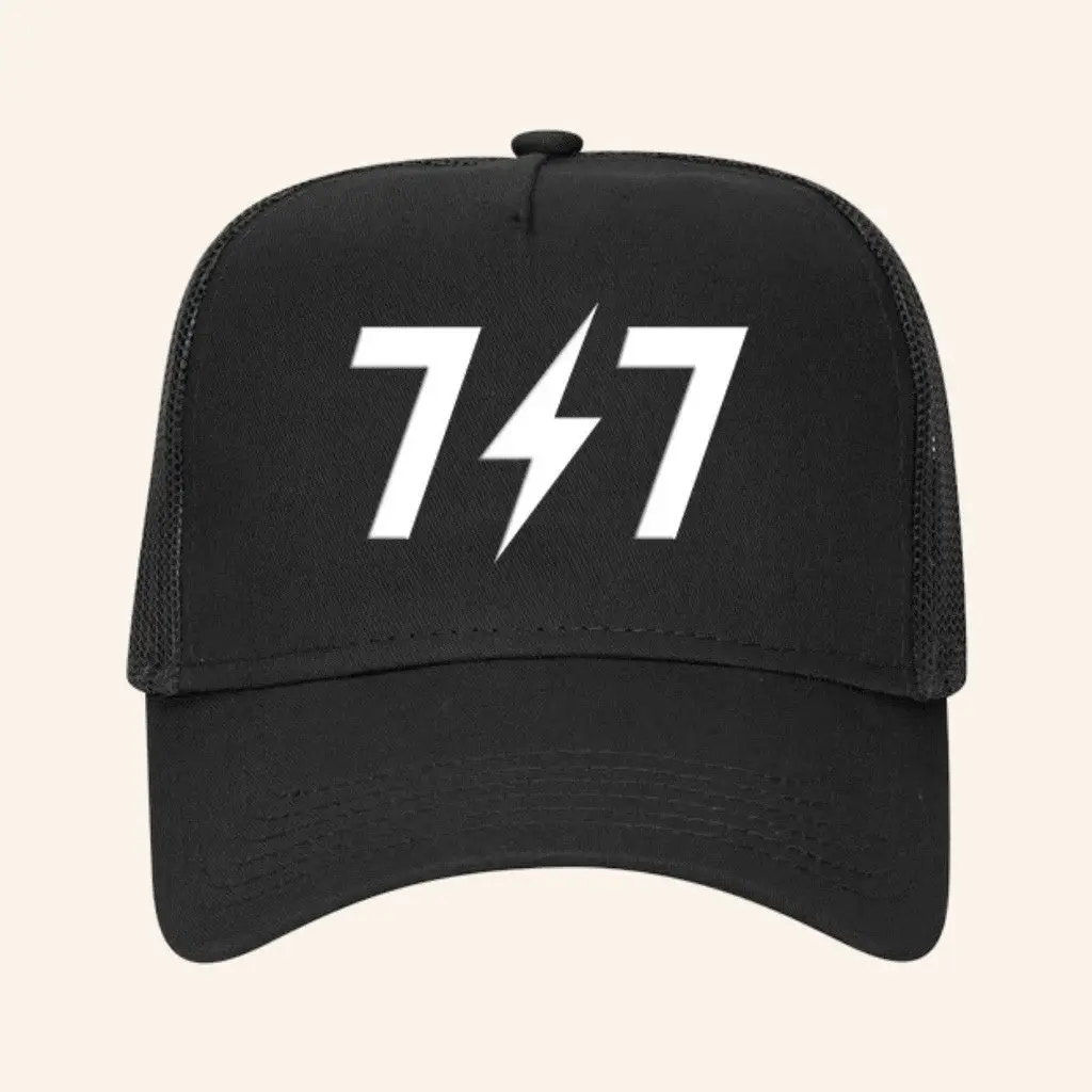 Warren Zeiders Merch Tour 2025 717 Trucker Hat Black Best Gifts For Husband -WearandDecor Warren Zeiders Merch Tour 2025 717 Trucker Hat Black Best Gifts For Husband -WearandDecor - Image 1