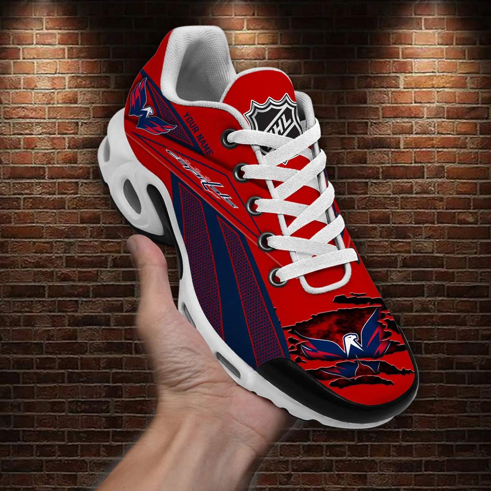 Washington Capitals Air Max Plus Shoes Sneakers For Men And Women Washington Capitals Air Max Plus Shoes Sneakers For Men And Women - Image 1