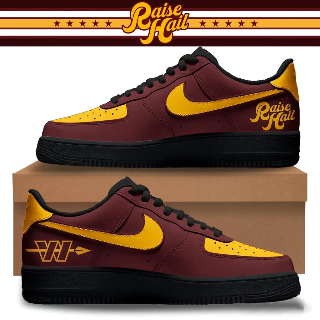 Washington Commanders Raise Hail 2026 Special Shoes Commanders Merch Gifts For Fans