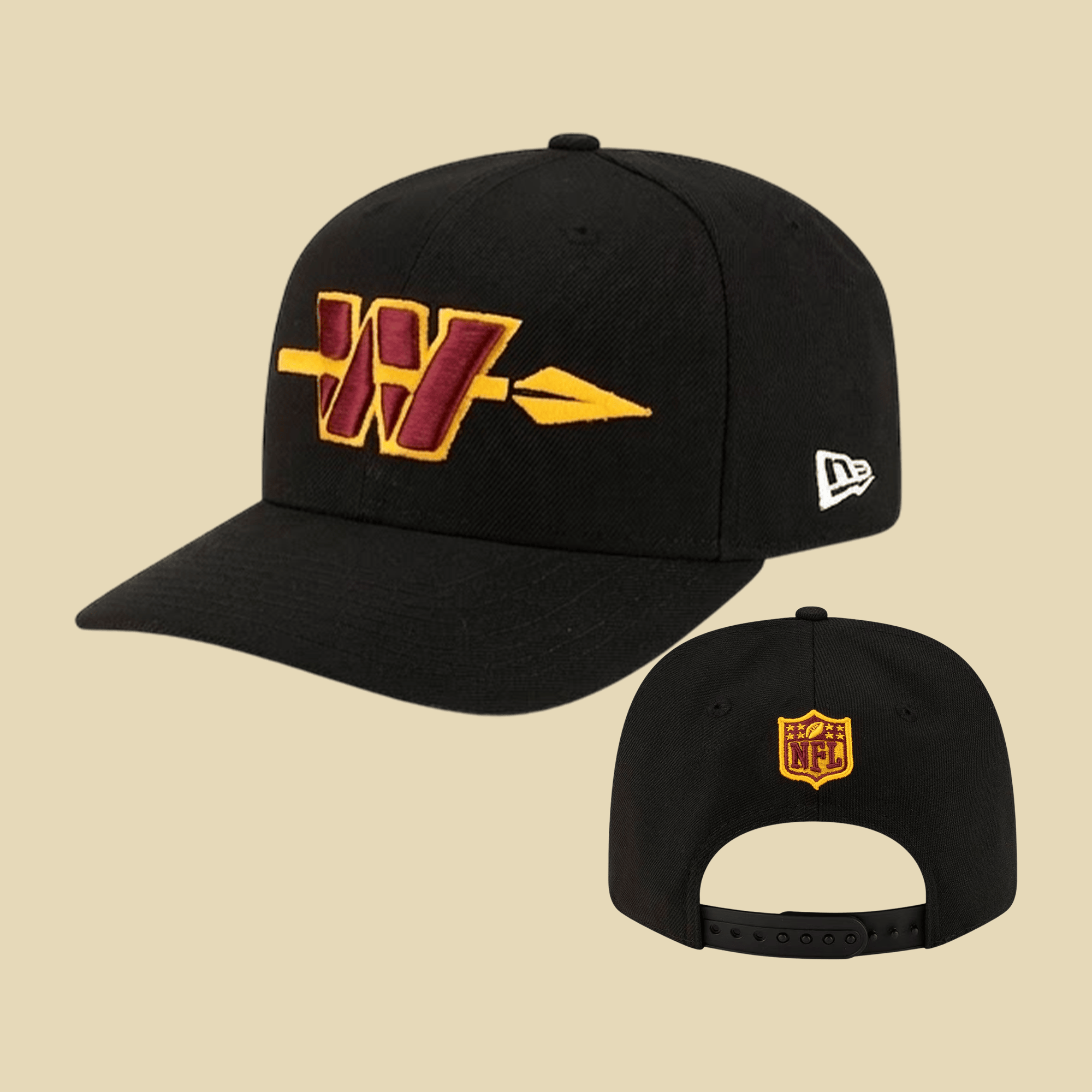 Washington Commanders Raise Hail Logo Hat Embroidered 2026 NFL Draft Fathers Day Gift