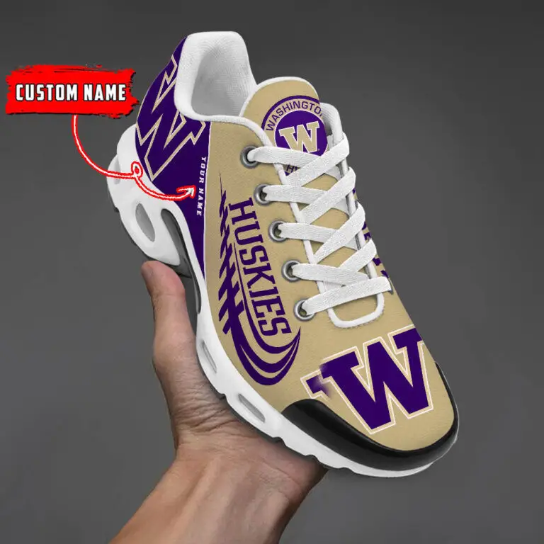 Washington Huskies Air Max Plus Shoes Sneakers For Men And Women Washington Huskies Air Max Plus Shoes Sneakers For Men And Women - Image 1