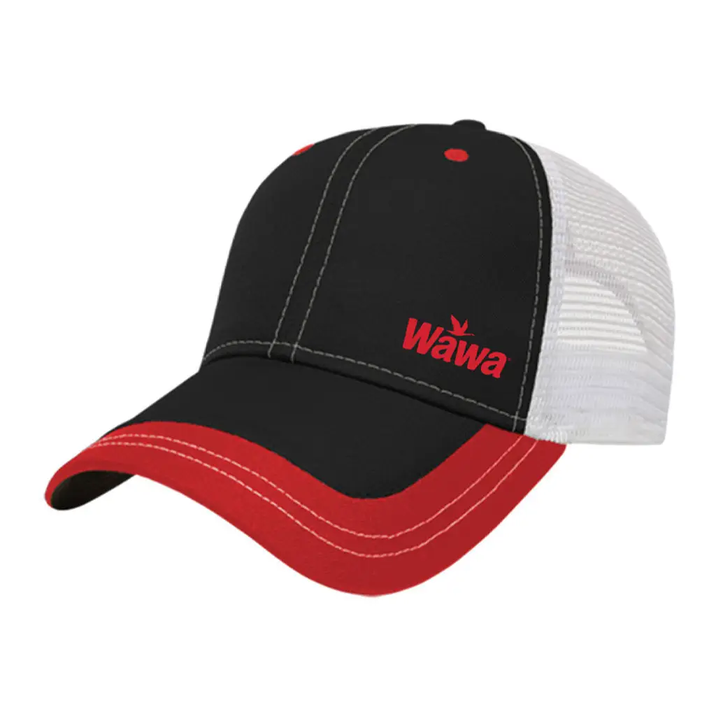 Wawa Merch Wawa Two Tone Trucker Hat Embroidered Gifts Ideas For Husband