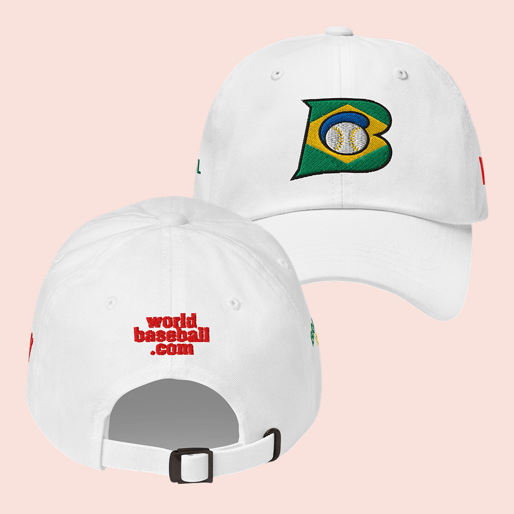 WBC Merch 2026 Brazil World Baseball Network Classic 2026 Hat Brazil Baseball Merch White